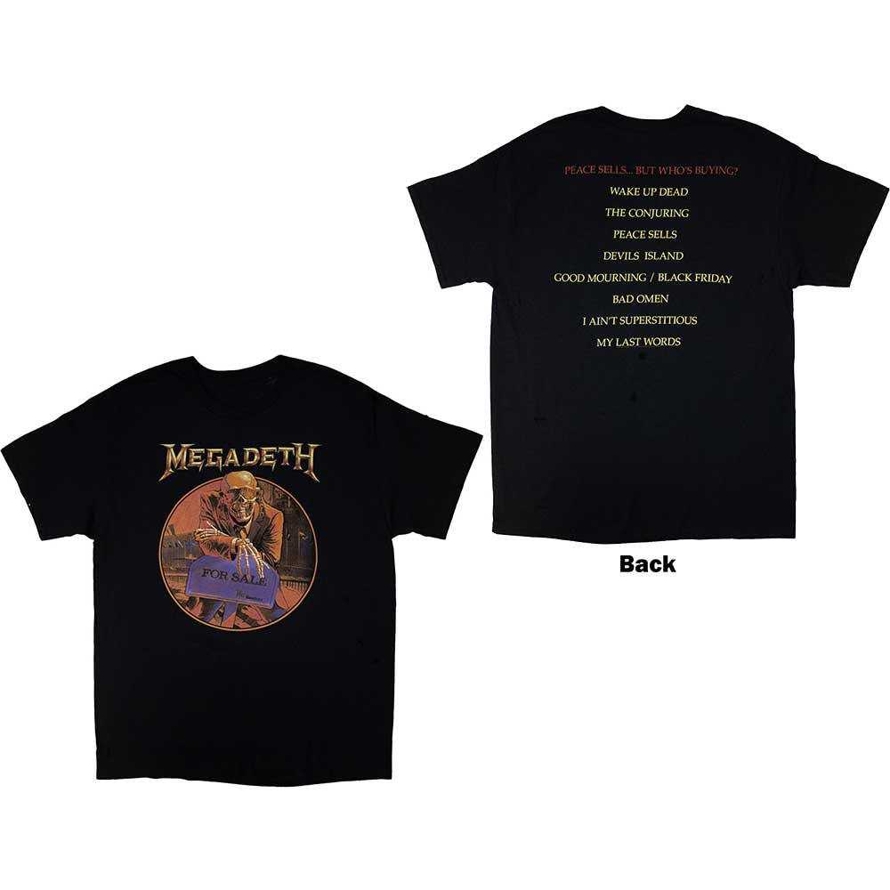Megadeth - tshirt - Unisex - Large - Short Sleeves