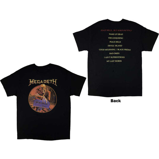 Megadeth - tshirt - Unisex - Large - Short Sleeves