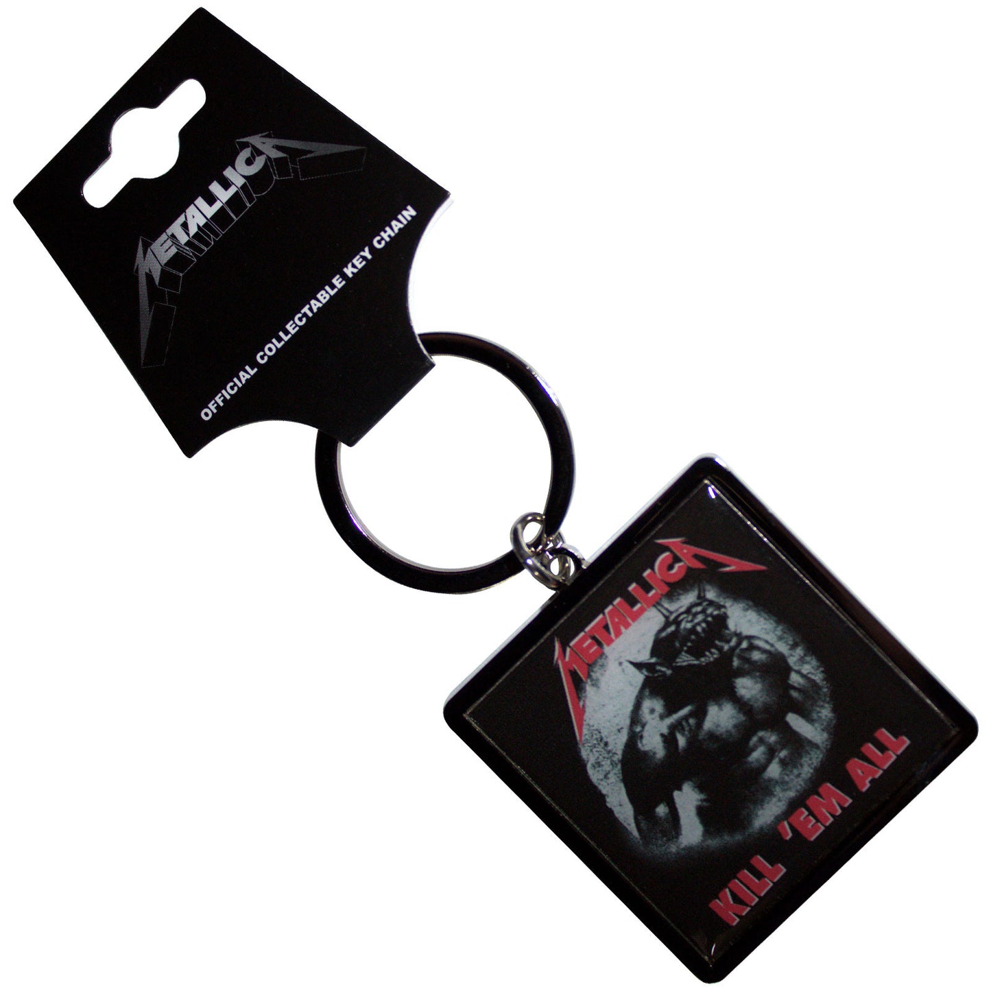 Metallica - Keychain: - keyrings - Kill 'Em All / Jump In T - One Size