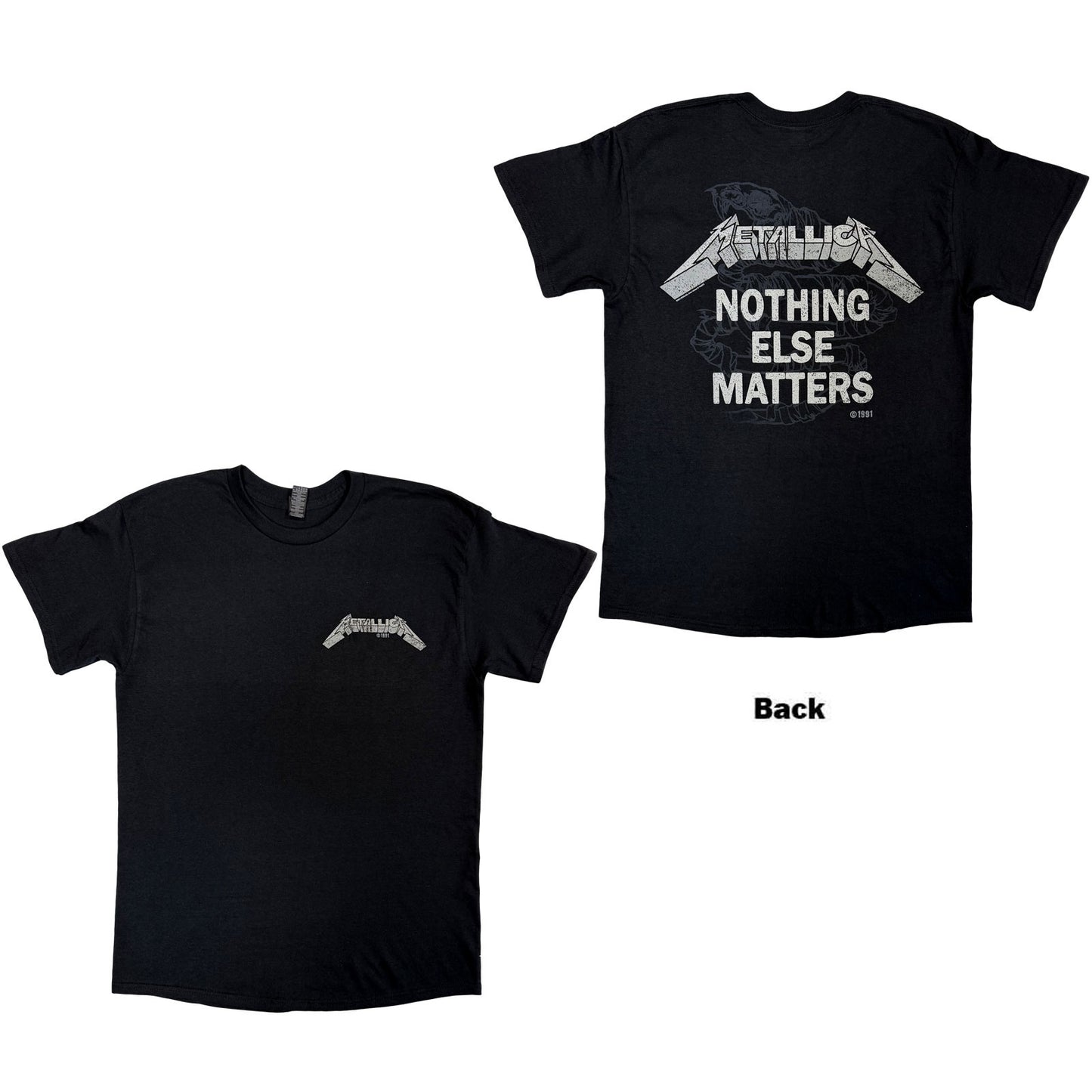 Metallica - tshirt - Unisex - Short Sleeves - Medium