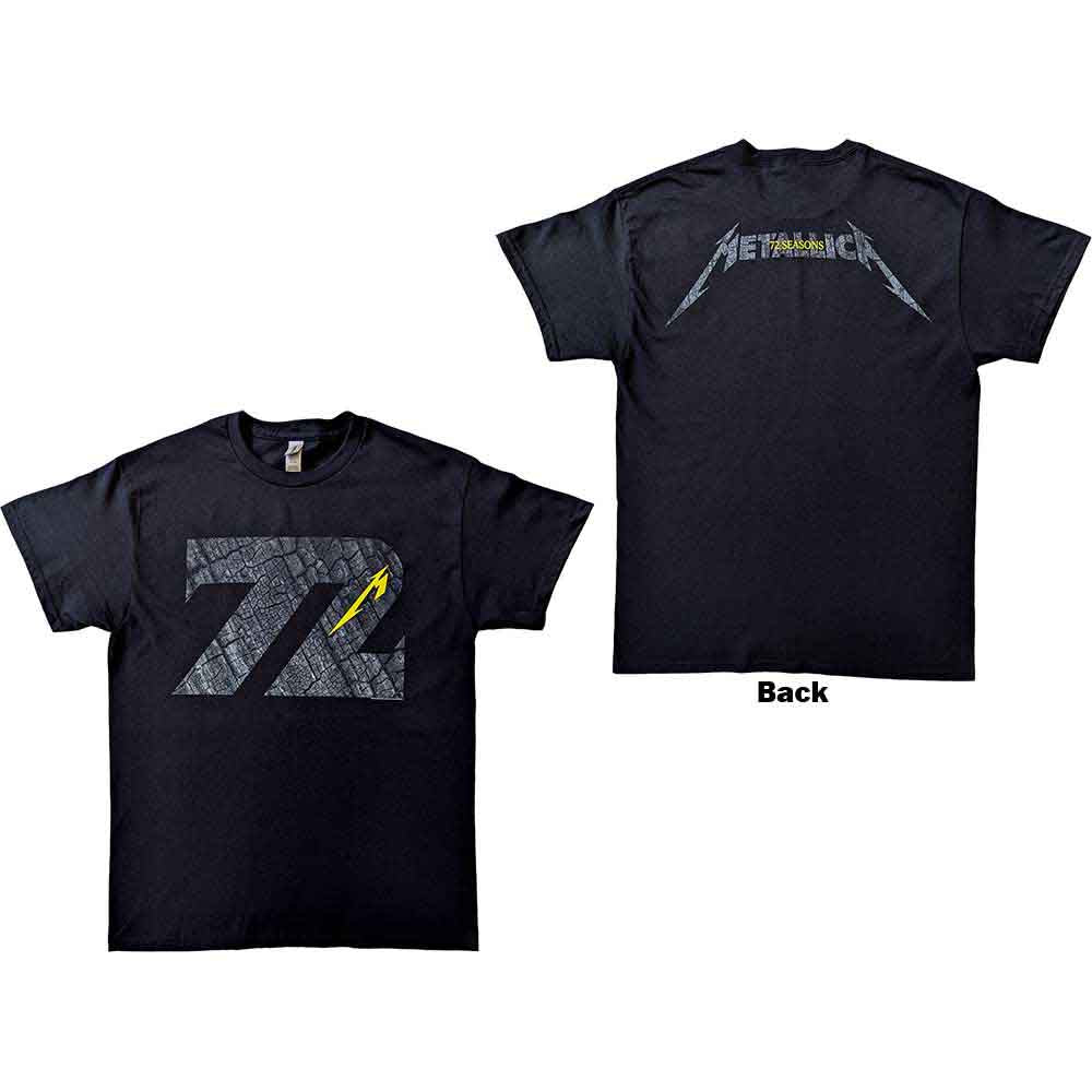 Metallica - tshirt - Unisex - Short Sleeves - Medium