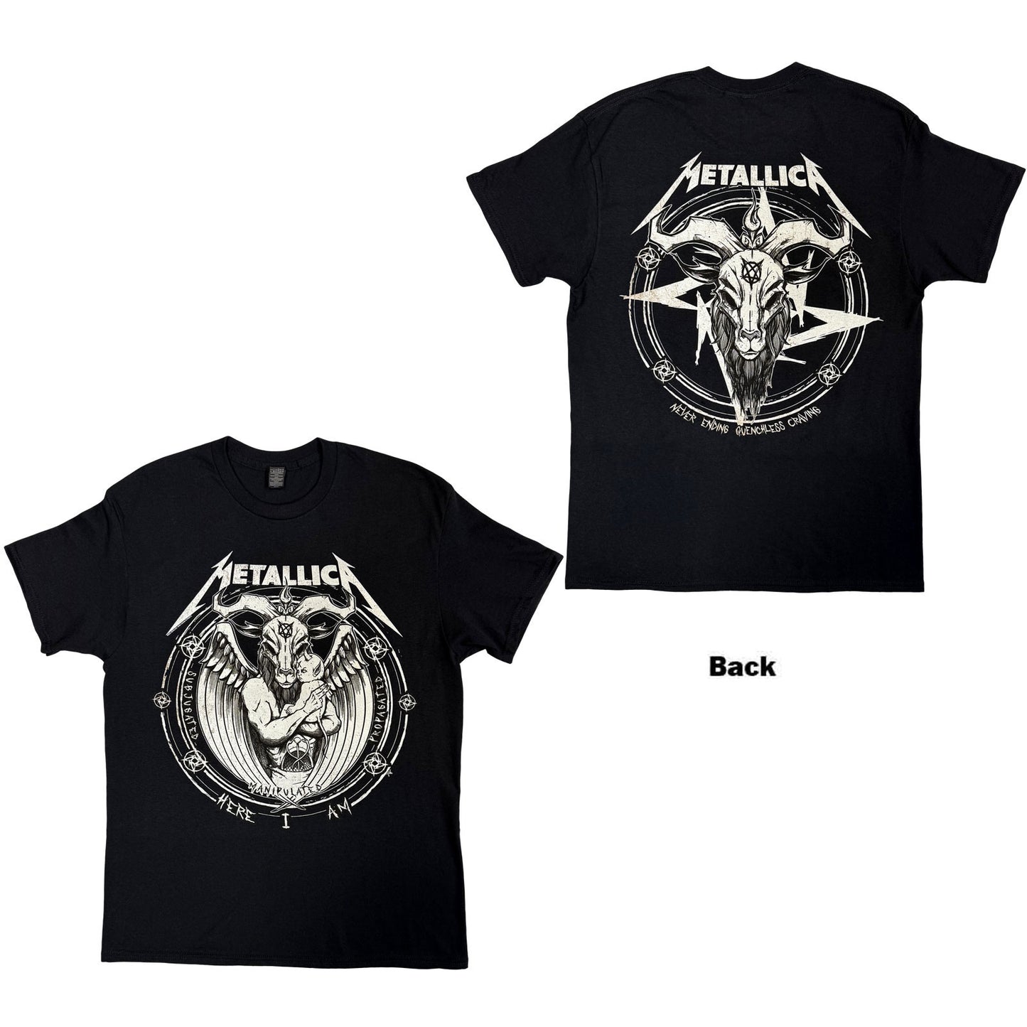Metallica - tshirt - Unisex - Short Sleeves - XX-Large