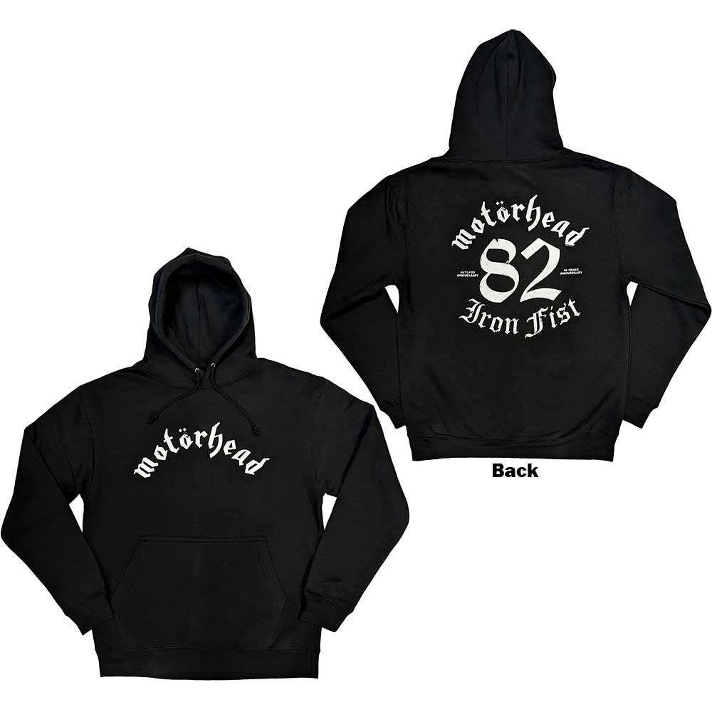 Motorhead - hoodies - Unisex - Long Sleeves - Iron Fist '82 - Large