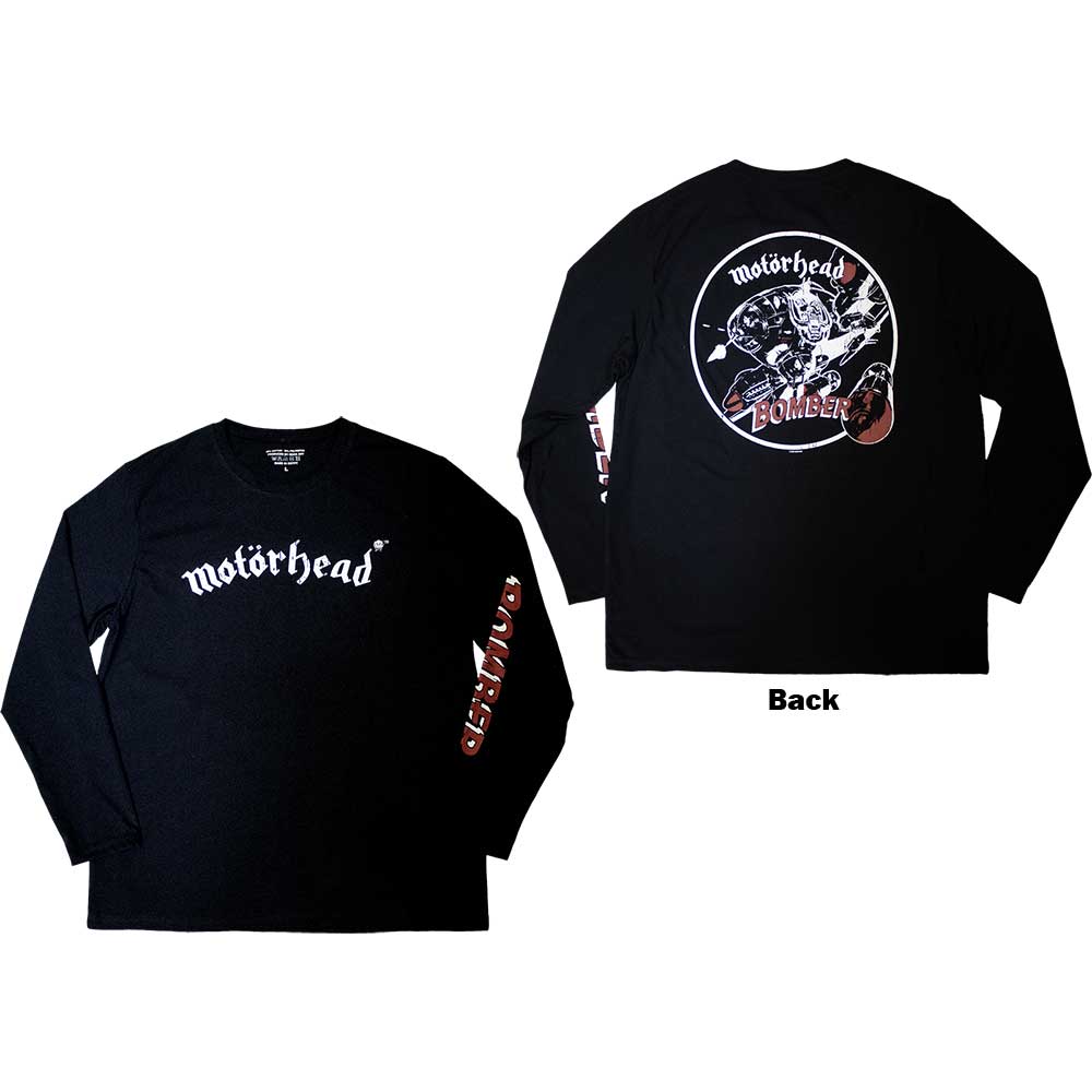 Motorhead - tshirt - Unisex - Long Sleeves - Bomber - Small