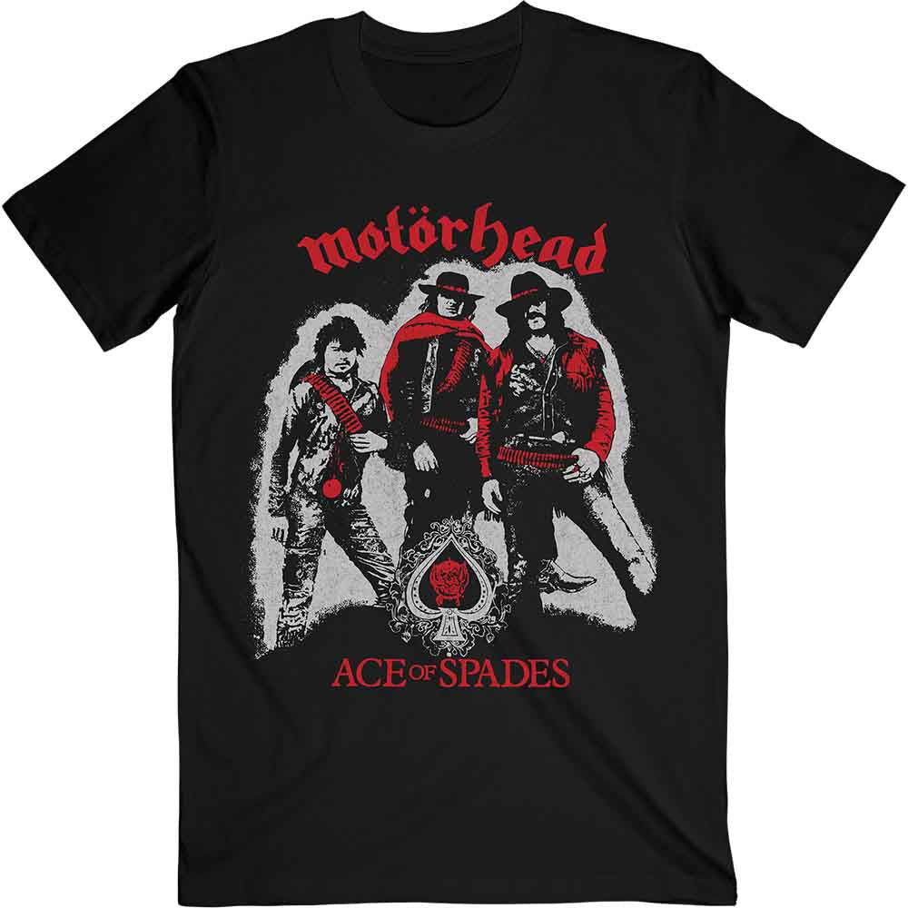 Motorhead - tshirt - Unisex - Short Sleeves - Large