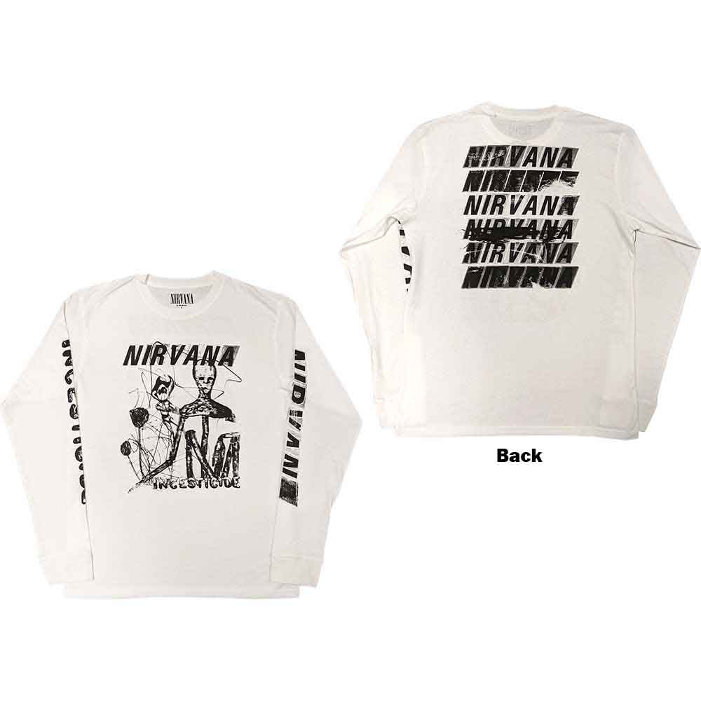Nirvana - tshirt - Unisex - Long Sleeves - XX-Large