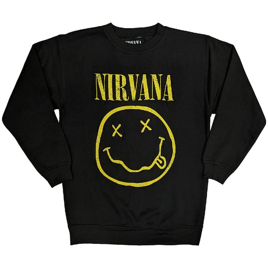 Nirvana - sweatshirts - Unisex - Small - Long Sleeves