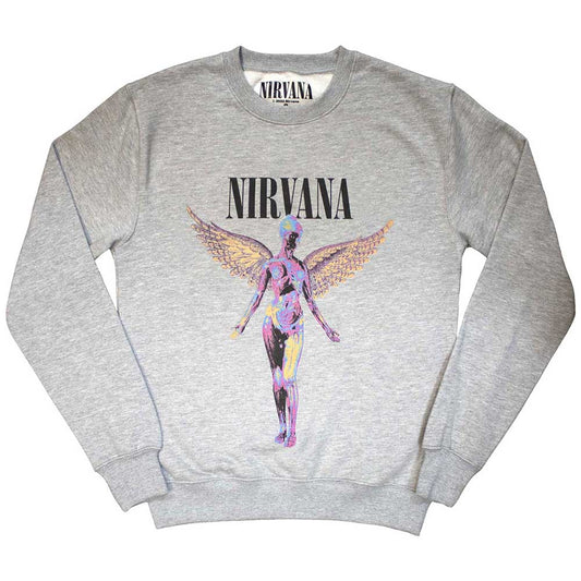 Nirvana - sweatshirts - Unisex - Large - Long Sleeves