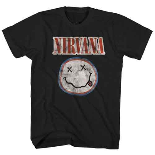 Nirvana - tshirt - Unisex - X-Large - Short Sleeves