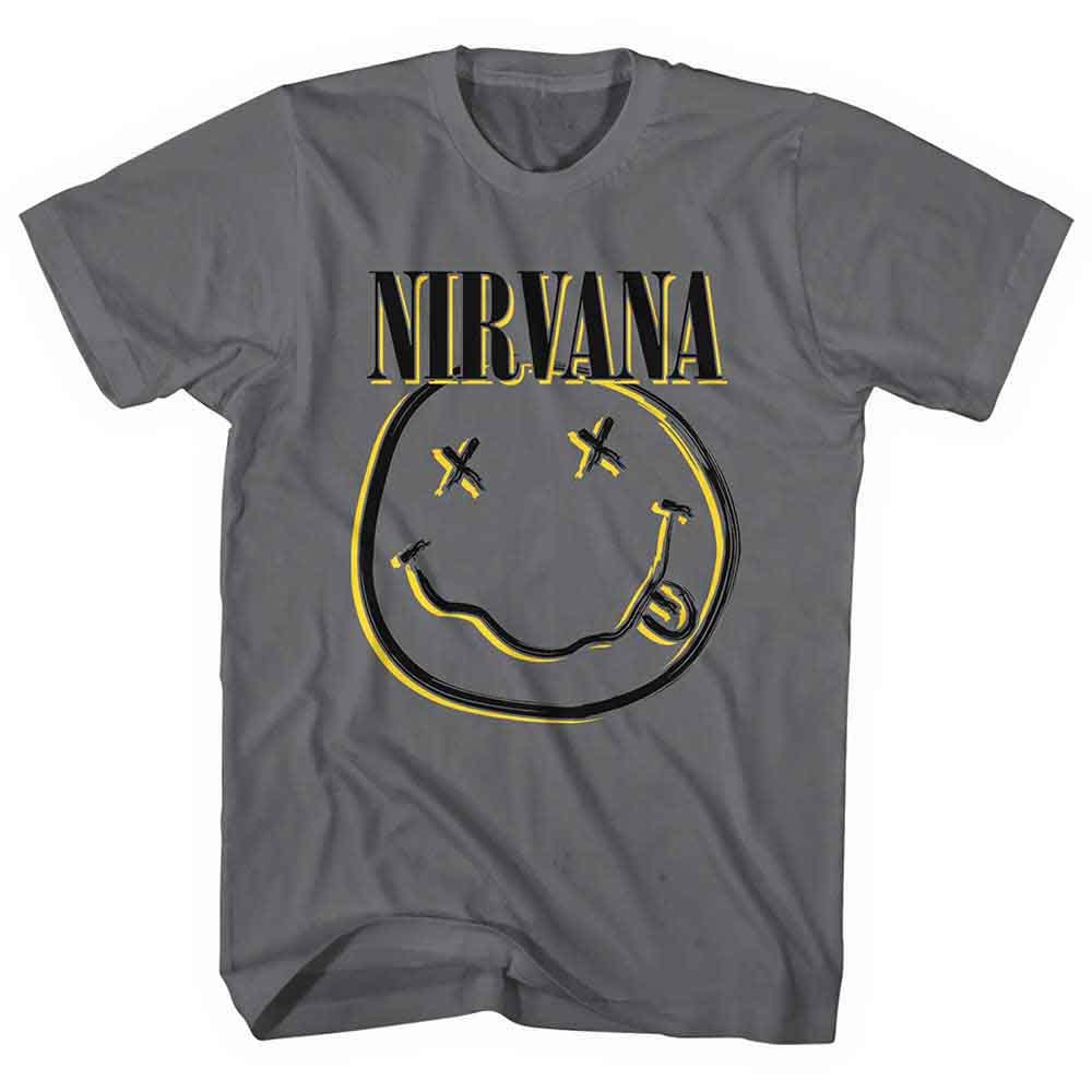 Nirvana - tshirt - Unisex - Short Sleeves - X-Small