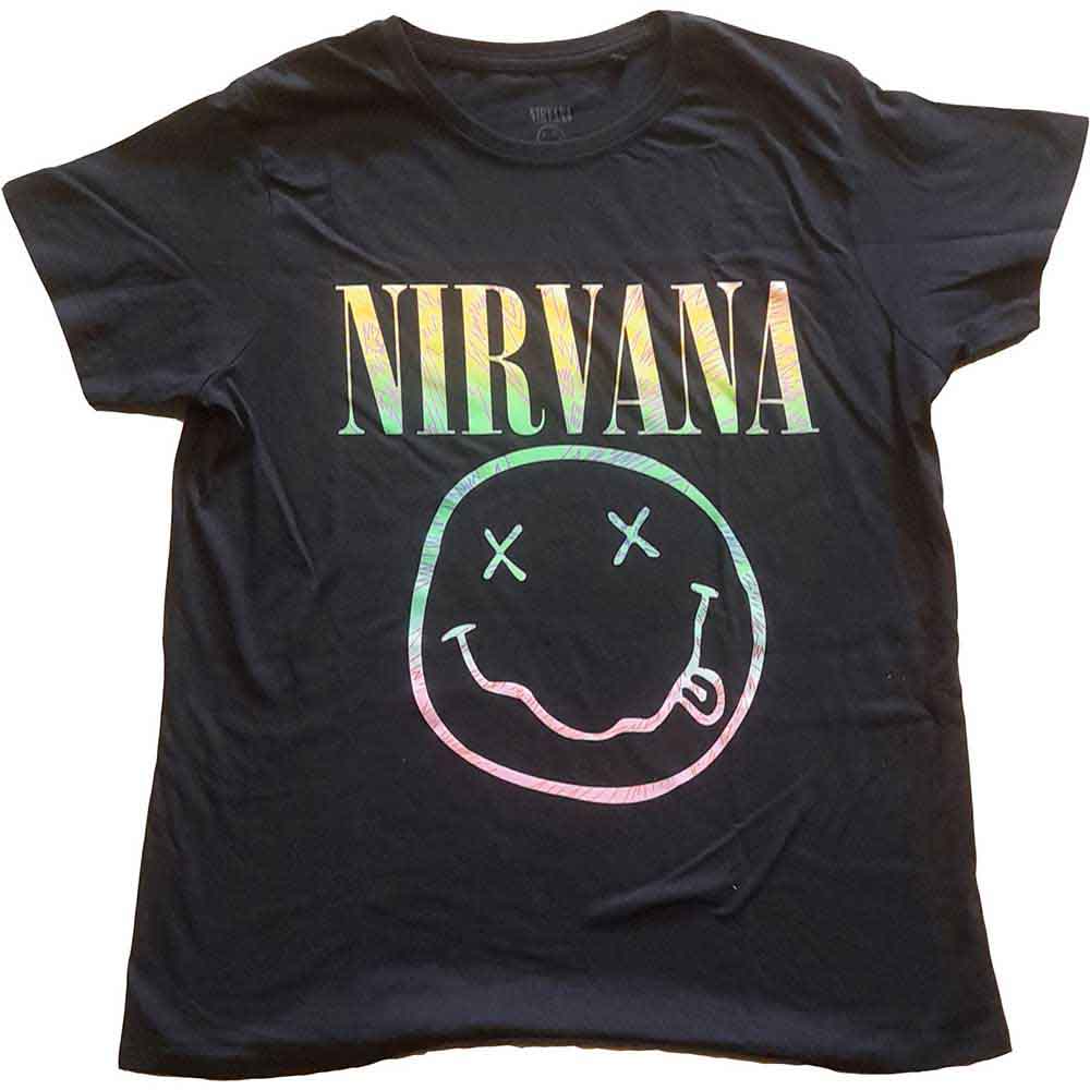 Nirvana - tshirt - Ladies - Size-8 - Short Sleeves