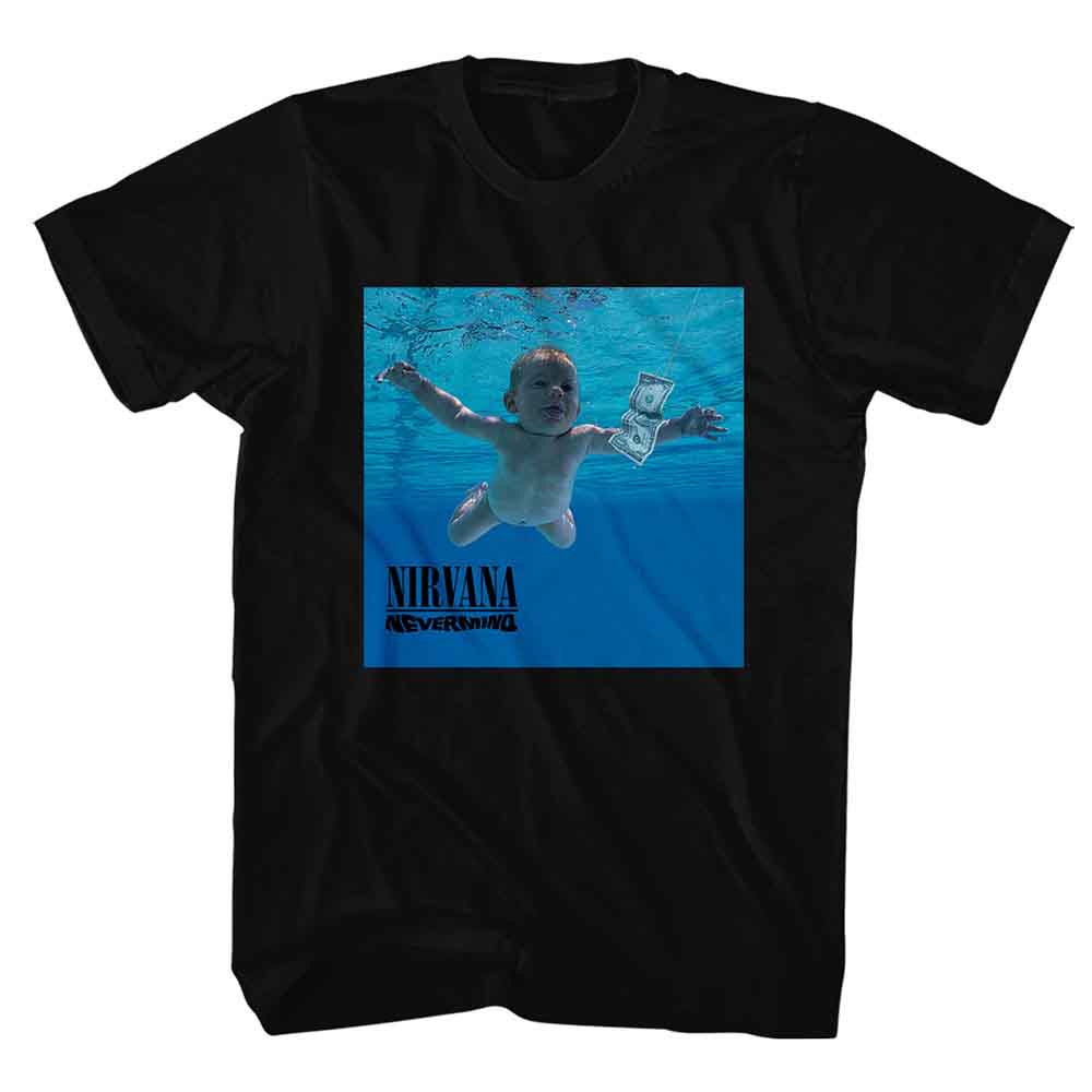 Nirvana - tshirt - Unisex - Short Sleeves - Large