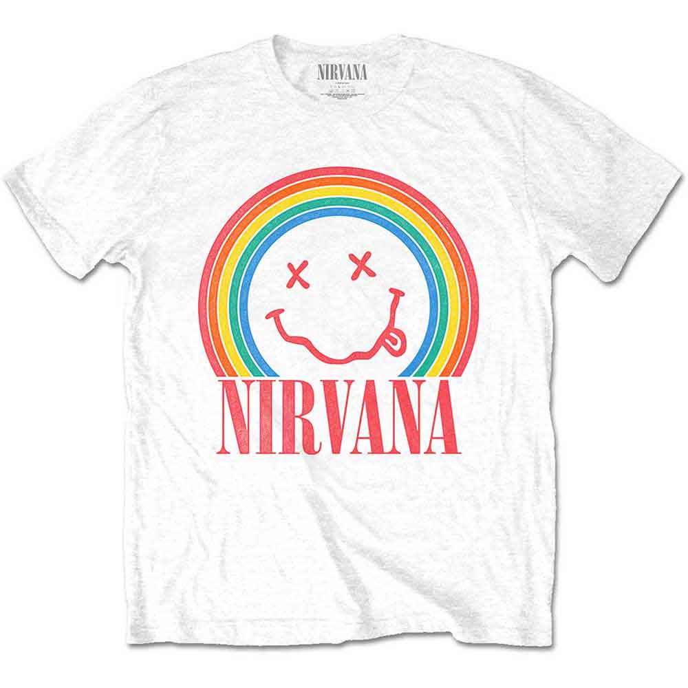 Nirvana - tshirt - Unisex - Short Sleeves - Large