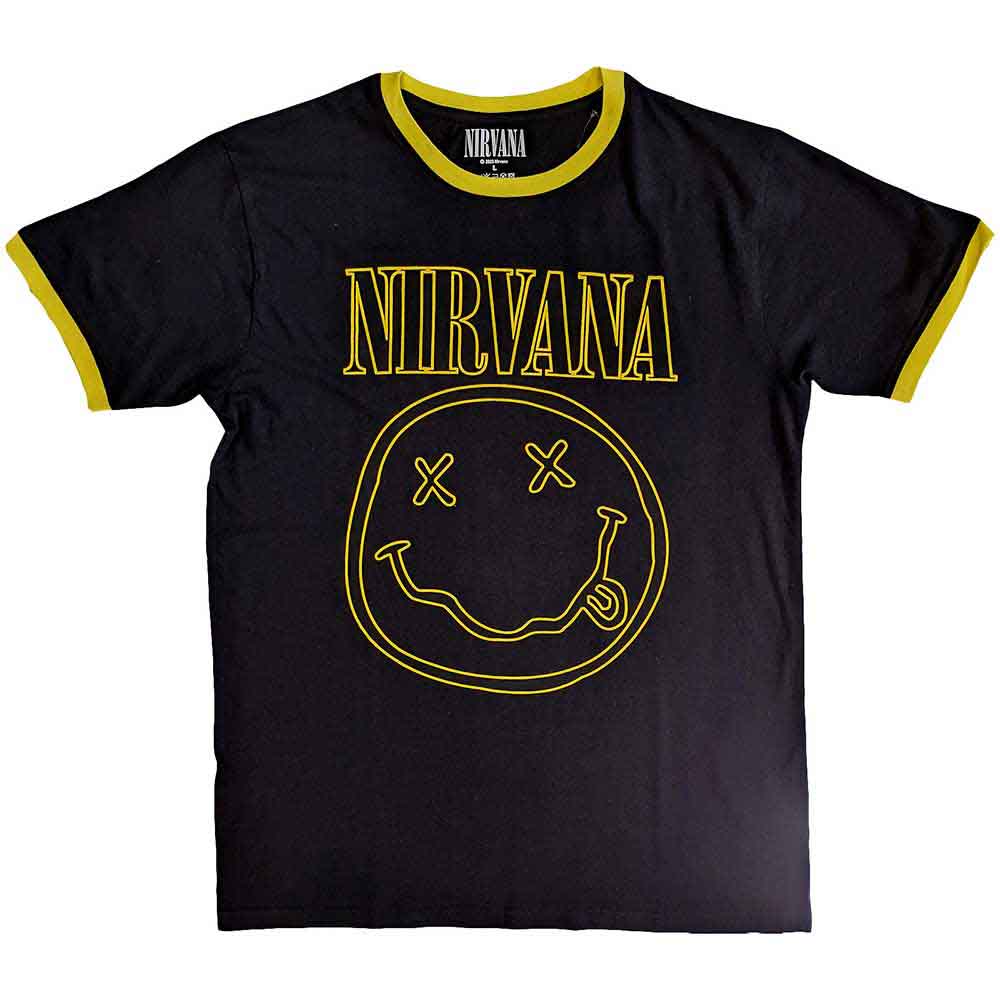 Nirvana - tshirt - Unisex - Short Sleeves - XX-Large