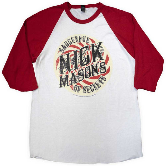 Nick Mason's Saucerf - tshirt - Unisex - Short Raglan Sleeves  - Small