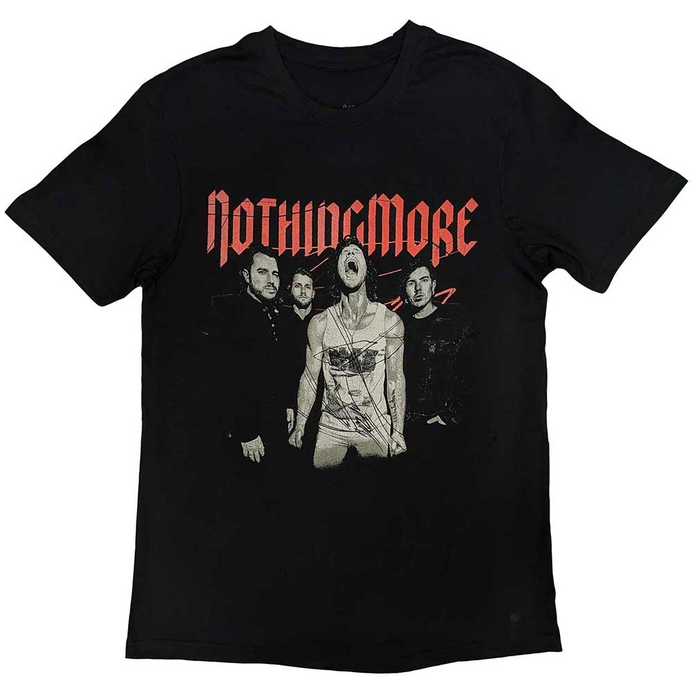 Nothing More - tshirt - Unisex - Short Sleeves - Band Photo - Small