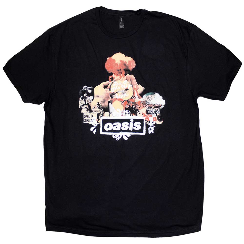 Oasis - tshirt - Unisex - XX-Large - Short Sleeves - Atomic Collage