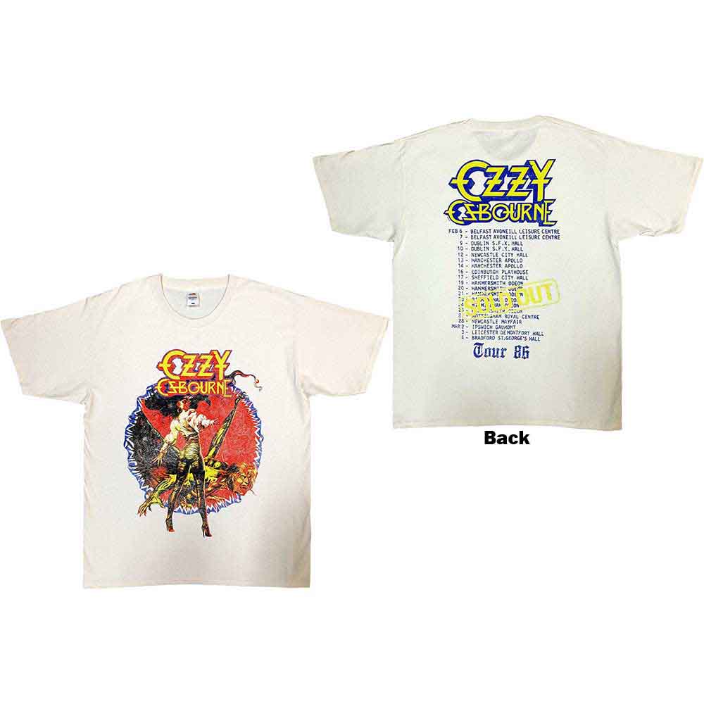 Ozzy Osbourne - tshirt - Unisex - Short Sleeves - Small