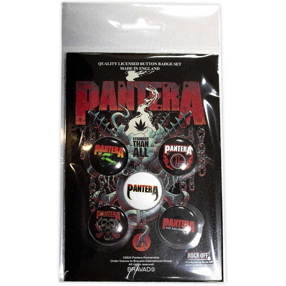 Pantera - Clothing - Pin Badges - Stay Away From Me