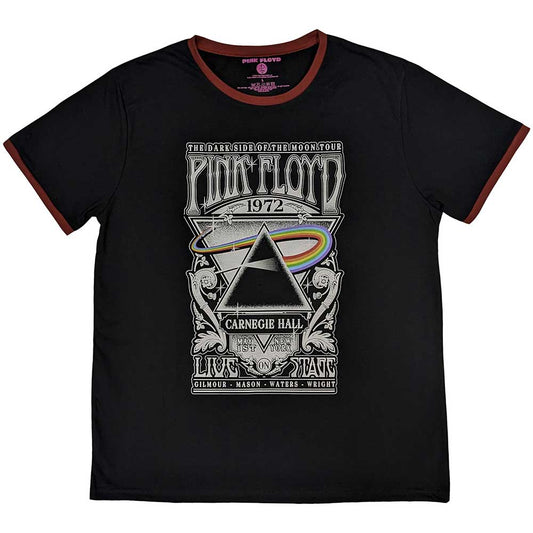 Pink Floyd - tshirt - Unisex - Short Sleeves - Carnegie Hal - XX-Large