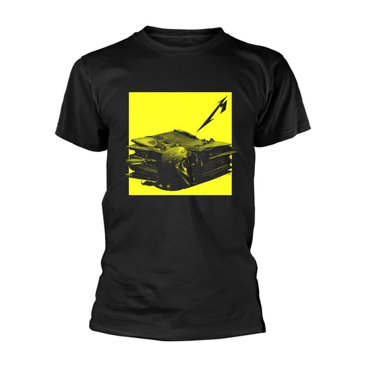 METALLICA - BURNT VINYL - tshirt - Unisex - T Shirt - Small