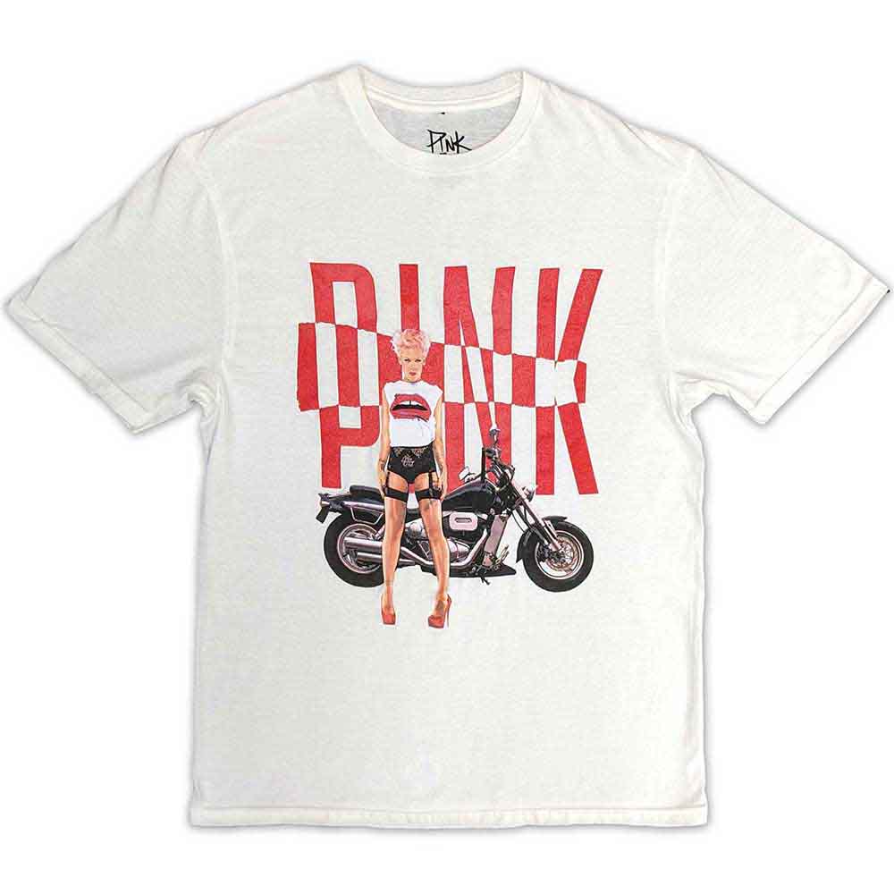 Pink - tshirt - Unisex - Short Sleeves - Small