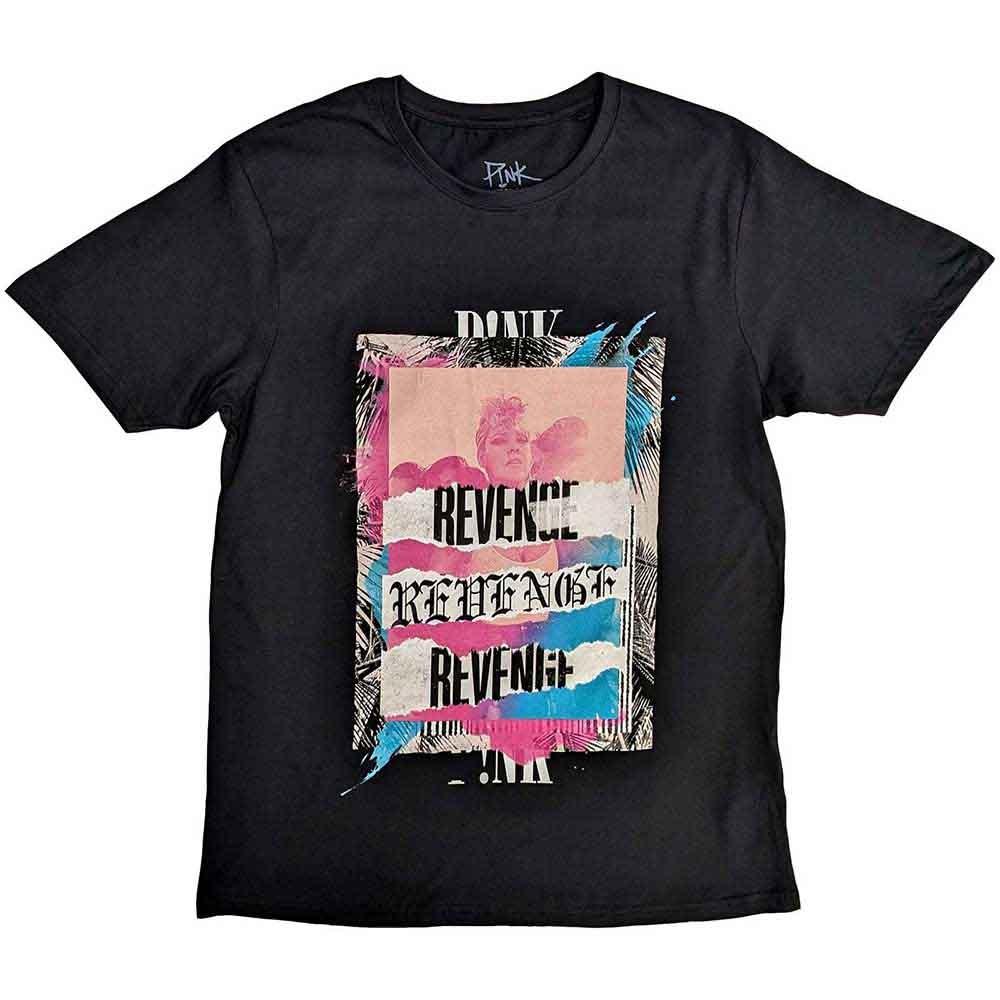Pink - tshirt - Unisex - Short Sleeves - Small