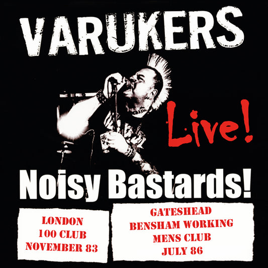 VARUKERS - NOISY BASTARDS (RED VINYL) - New Vinyl Record