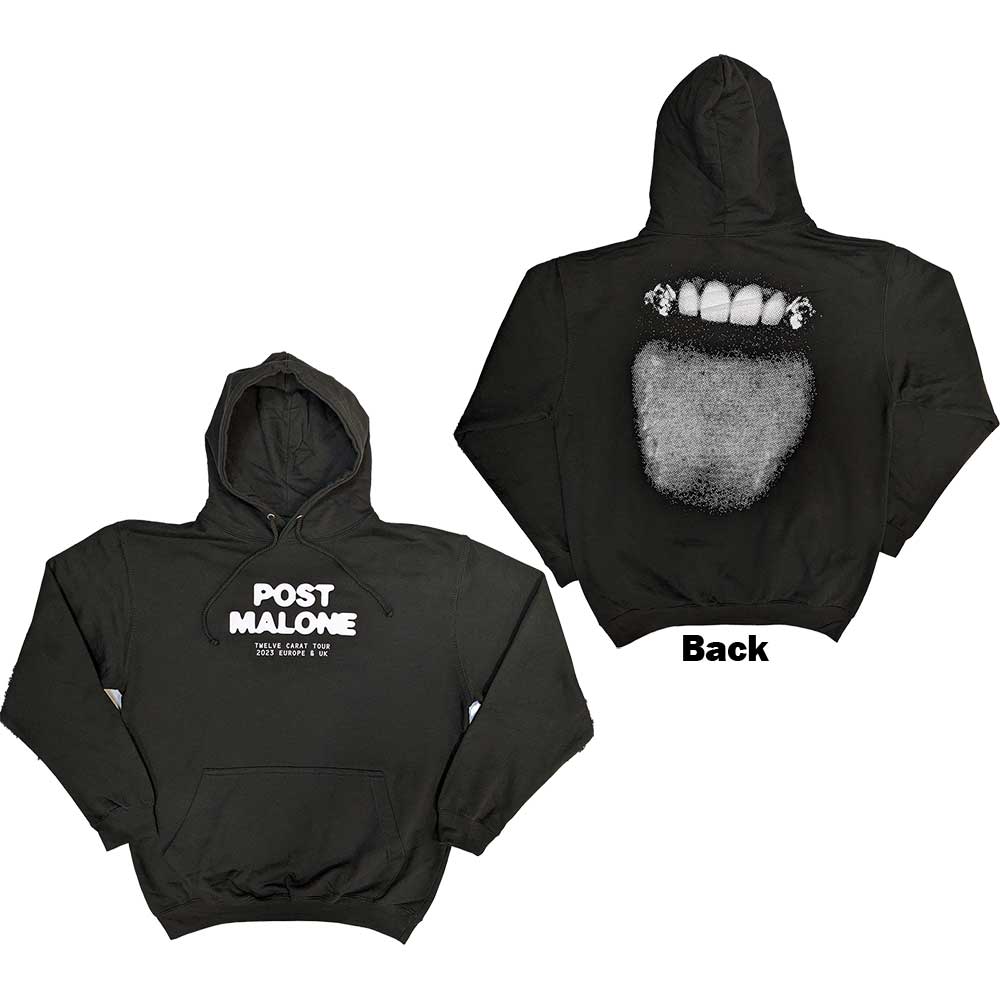Post Malone - hoodies - Unisex - Long Sleeves - Fangs 2023 To - Medium