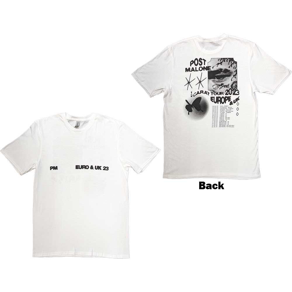 Post Malone - tshirt - Unisex - Short Sleeves - Collage - Small