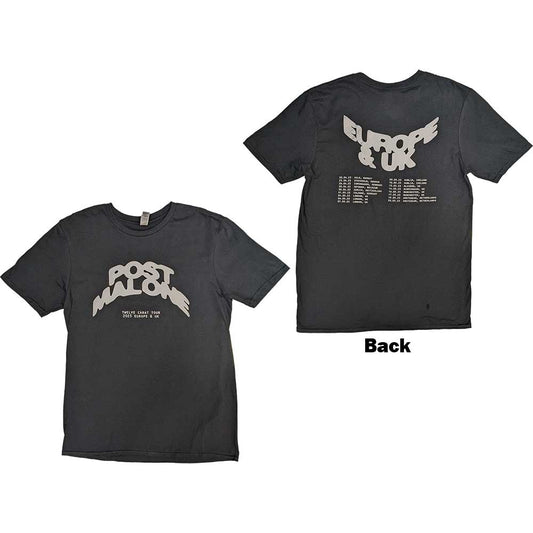Post Malone - tshirt - Unisex - Short Sleeves - Curved Logo 20 - Small