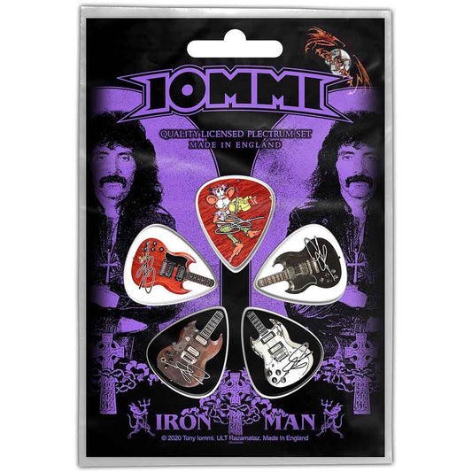 Tony Iommi - Plectrum Pack: Iron Man - Clothing