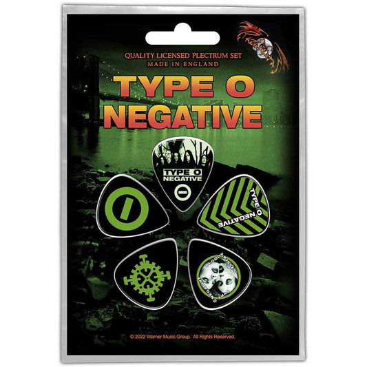 Type O Negative - Plectrum Pack: World Coming Down - Clothing