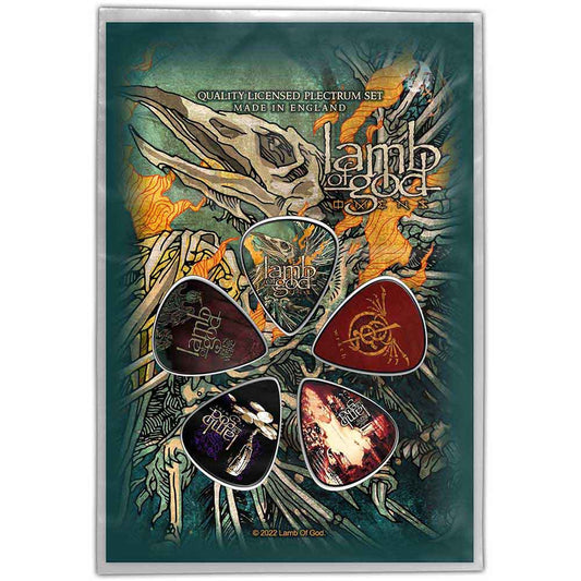 Lamb Of God - Plectrum Pack: Omens - tshirt
