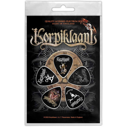 Korpiklaani - Plectrum Pack: Shaman Drum - Clothing - Plectrums - Sham