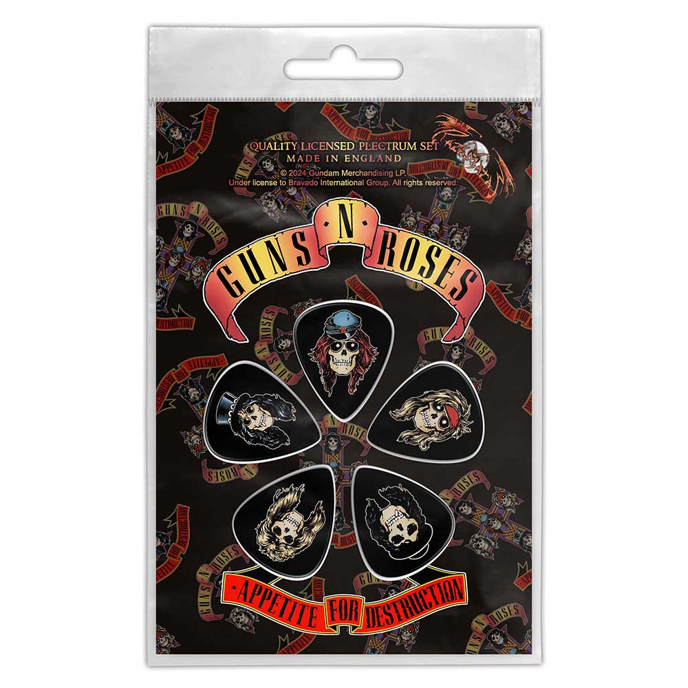 Guns N Roses - Guns N' Roses Plectrum Pack: Appetite For Destruction -
