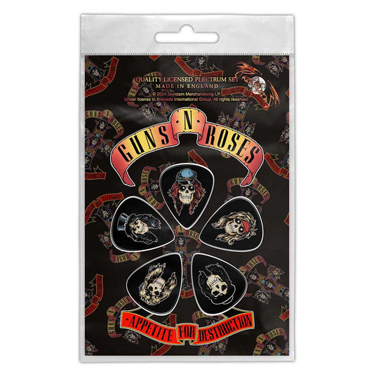 Guns N Roses - Guns N' Roses Plectrum Pack: Appetite For Destruction -