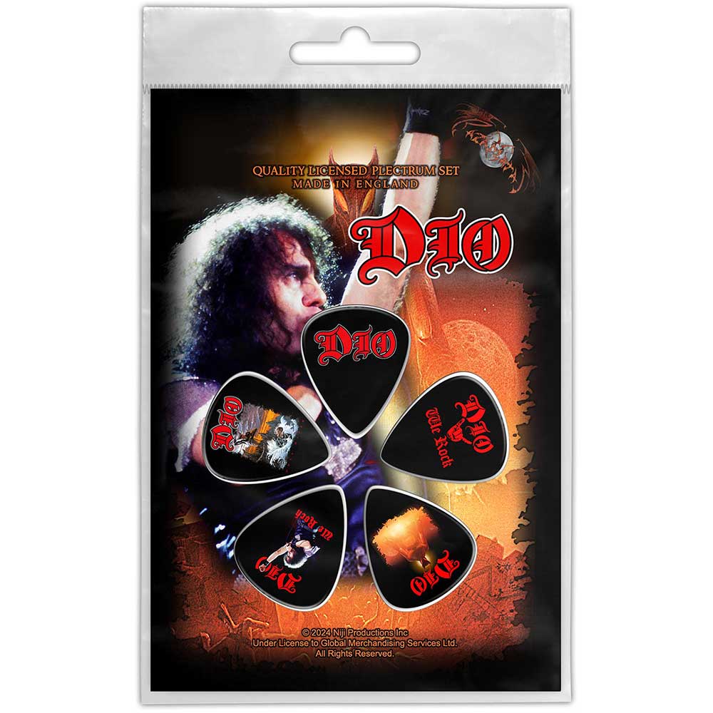 Dio - Plectrum Pack: We Rock - Patch - Plectrums - We Rock