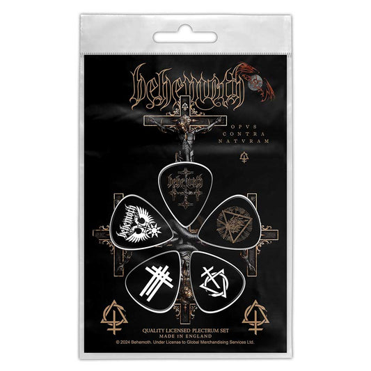 Behemoth - Plectrum Pack: Opvs Contra Natvram - keyrings - Plectrums -