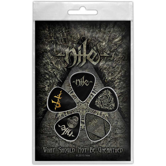 Nile - Plectrum Pack: What Should Not Be Unearthed - Patch - Plectrums