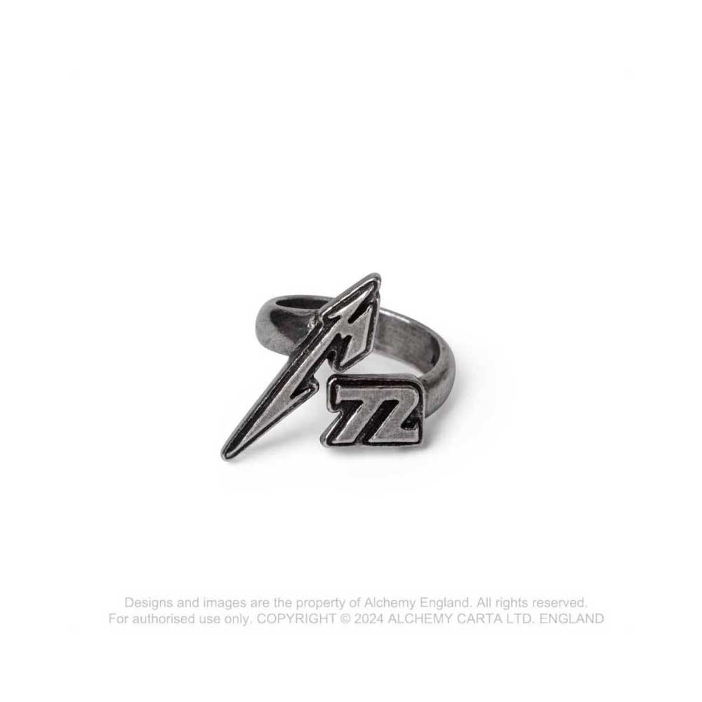 Metallica - Ring: M72 (UK - Wristwatches - Jewellery - UK Size T - W