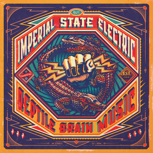 IMPERIAL STATE ELECT - REPTILE BRAIN MUSIC - CD