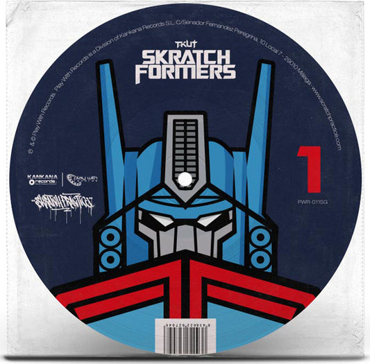 DJ T-KUT - SKRATCH FORMERS 1 (PIC DISC) - Vinyl Record 7
