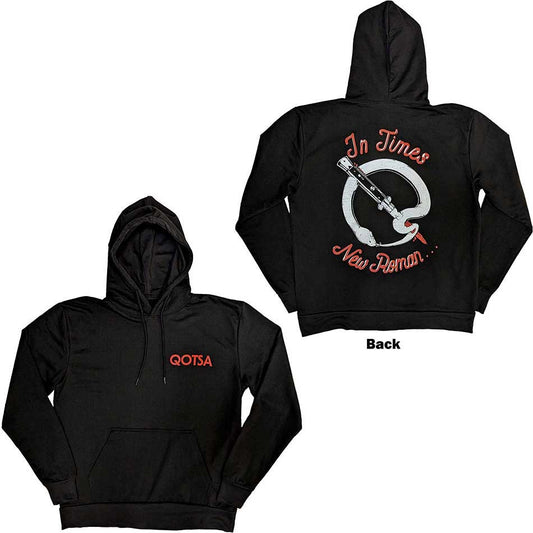 Queens Of The Stone - hoodies - Unisex - Long Sleeves - Snake  - Large