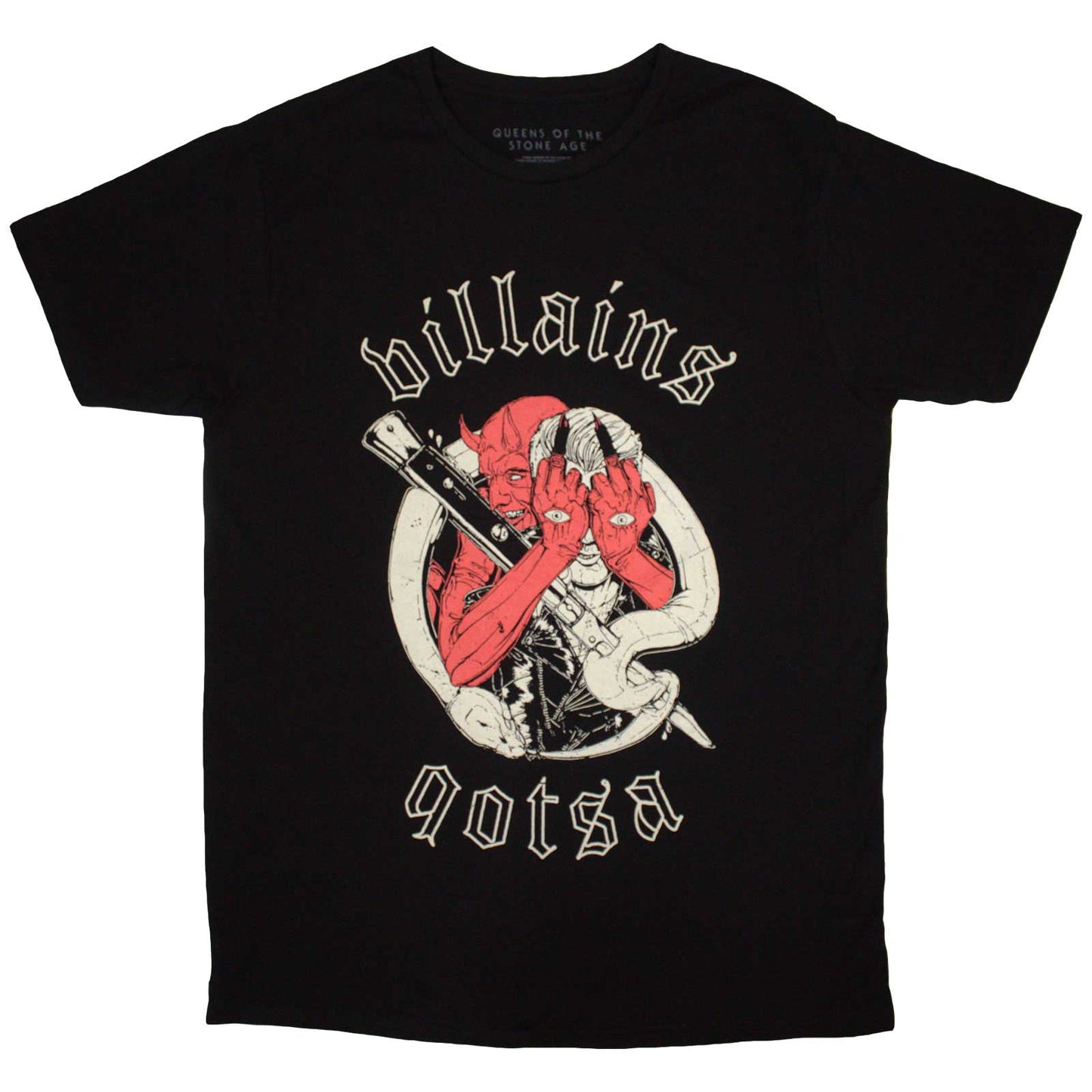 Queens Of The Stone - tshirt - Unisex - Short Sleeves - Villa - Medium