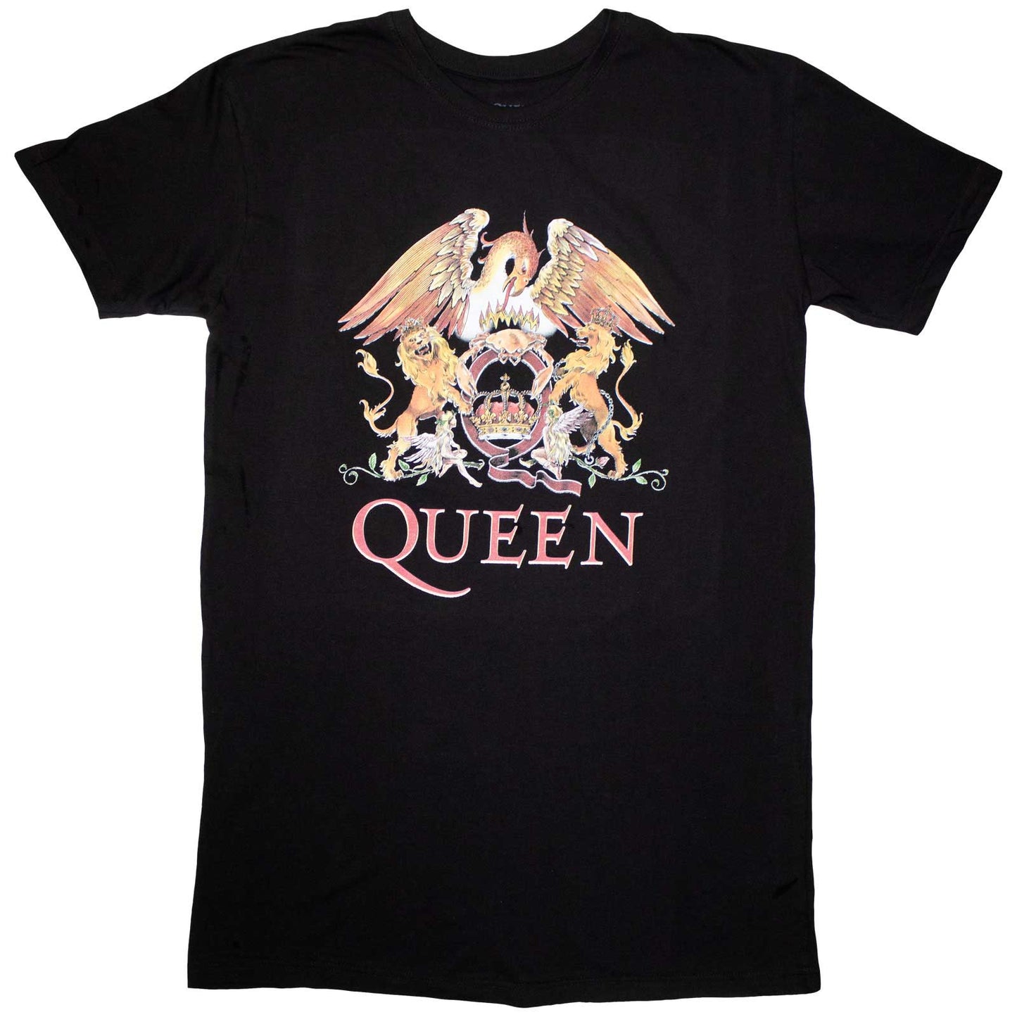 Queen - tshirt - Ladies - Short Sleeves - Classic Crest - Large