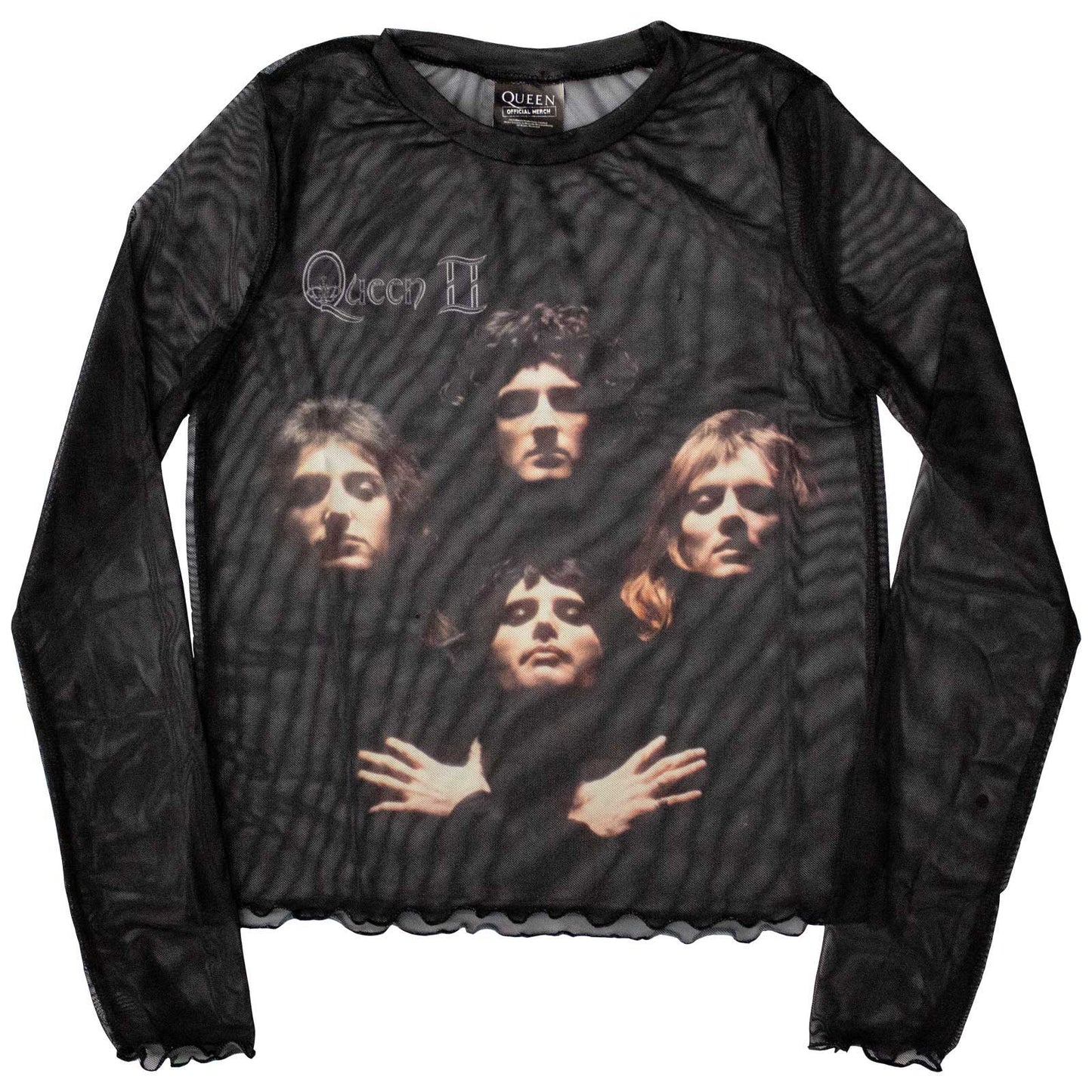 Queen - tshirt - Ladies - Long Sleeves - Bo Rhap Classic - Small