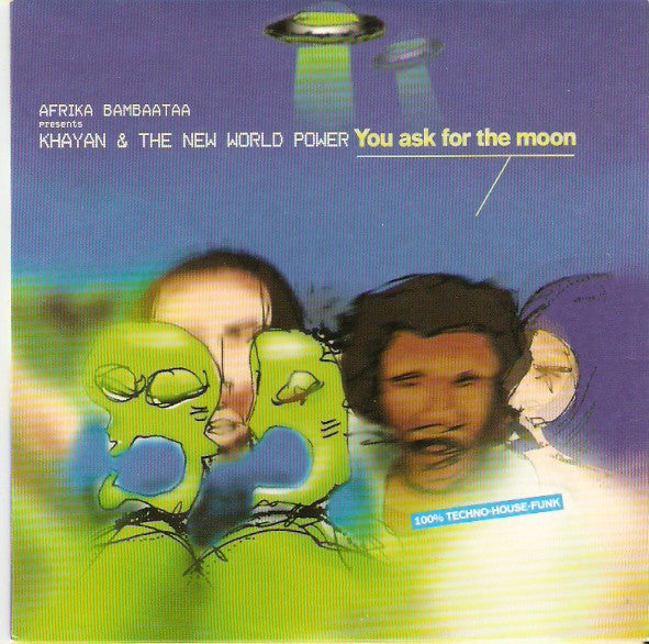 Afrika Bambaataa - You Ask For The Moon - Used Vinyl Record 12"