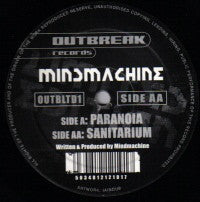 Mindmachine - Paranoia / Sanitarium - Used Vinyl Record 12"