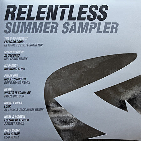 Various - Relentless (Summer Sampler) - Used Vinyl Record 12"